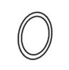 MERCE 0179972945 Gasket, exhaust pipe